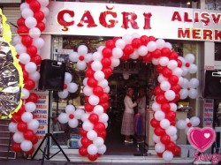 acilis balon süsleme